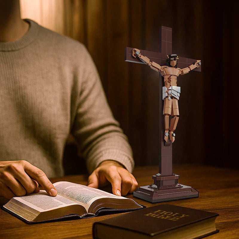 Jesus Christ Cross Brick set